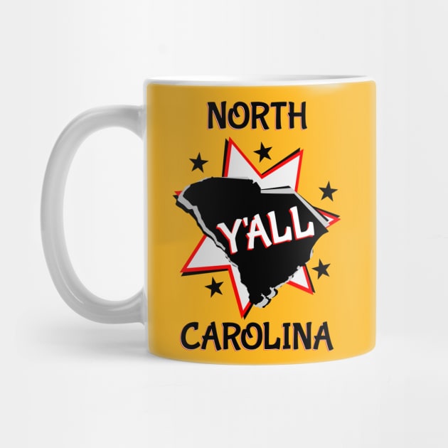 North Carolina State Pride Y'all by mailboxdisco